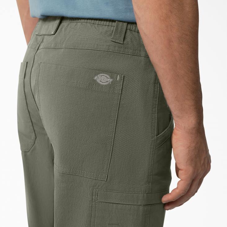Heren Dickies bescherm een ​​verkoelende ripstop cargobroek mosgroen (ms) kleding 6F0X281