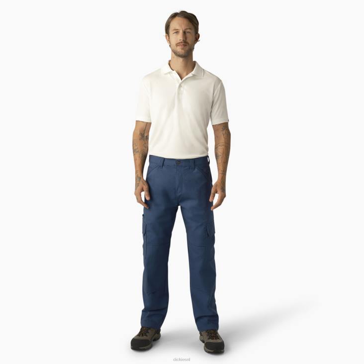 Heren Dickies duratech ranger ripstop cargobroek donker denim (dm) kleding 6F0X67