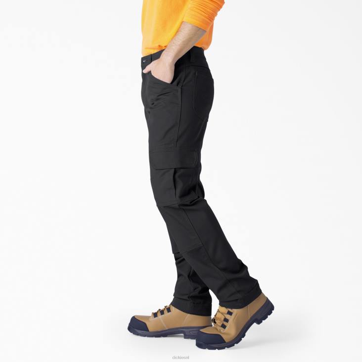 Heren Dickies duratech ranger ripstop cargobroek zwart (bk) kleding 6F0X66
