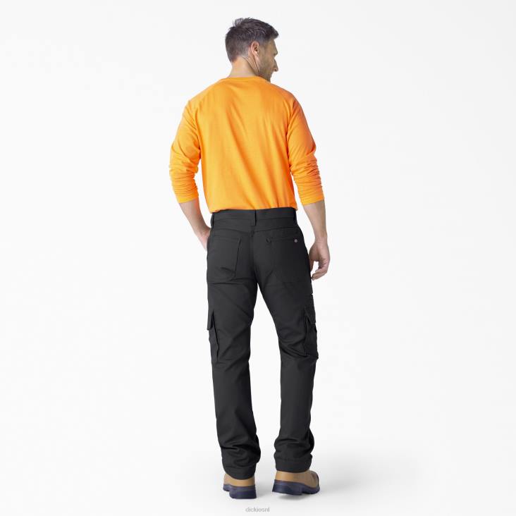Heren Dickies duratech ranger ripstop cargobroek zwart (bk) kleding 6F0X66
