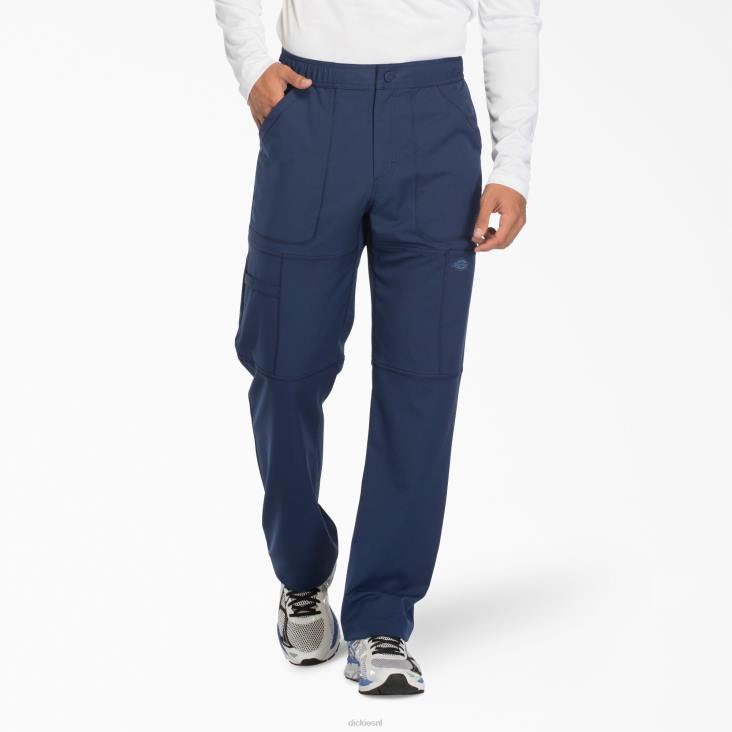 Heren Dickies dynamix cargo scrub broek marineblauw (nvy) kleding 6F0X1278