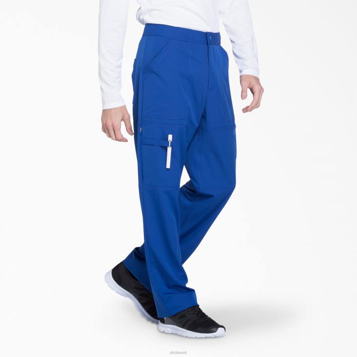 Heren Dickies dynamix cargo scrub broek melkwegblauw (gbl) kleding 6F0X1275