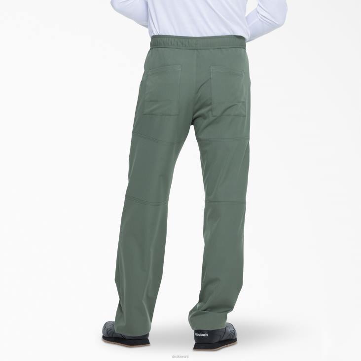 Heren Dickies dynamix cargo scrub broek olijfgroen (oli) kleding 6F0X1279