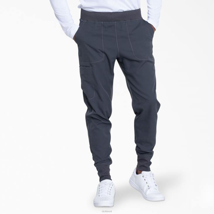 Heren Dickies dynamix jogger scrubbroek tin grijs (bank) kleding 6F0X1242