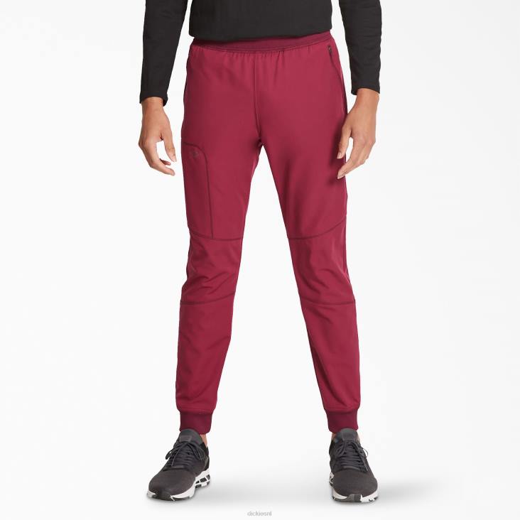 Heren Dickies dynamix joggingbroek met natuurlijke taille wijn (winnen) kleding 6F0X1399