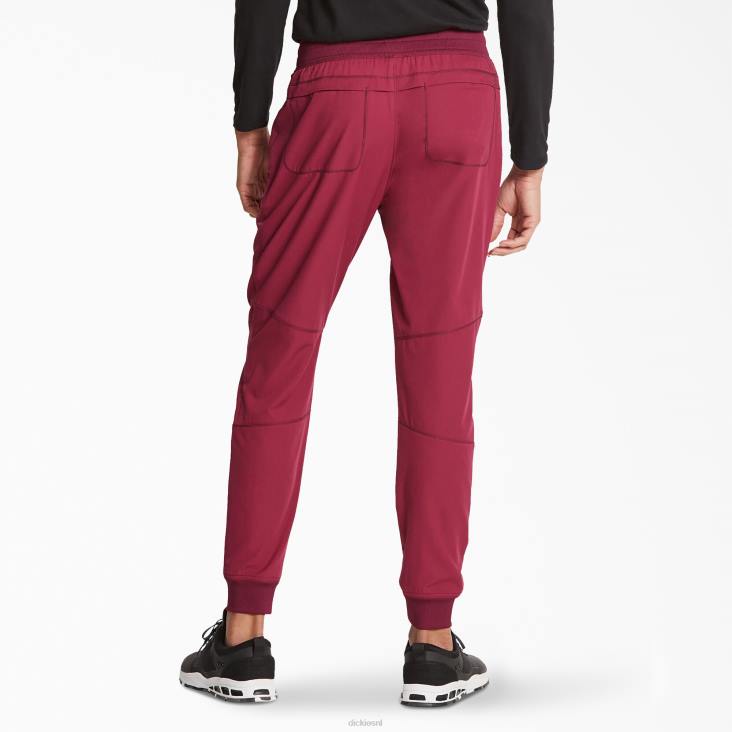 Heren Dickies dynamix joggingbroek met natuurlijke taille wijn (winnen) kleding 6F0X1399