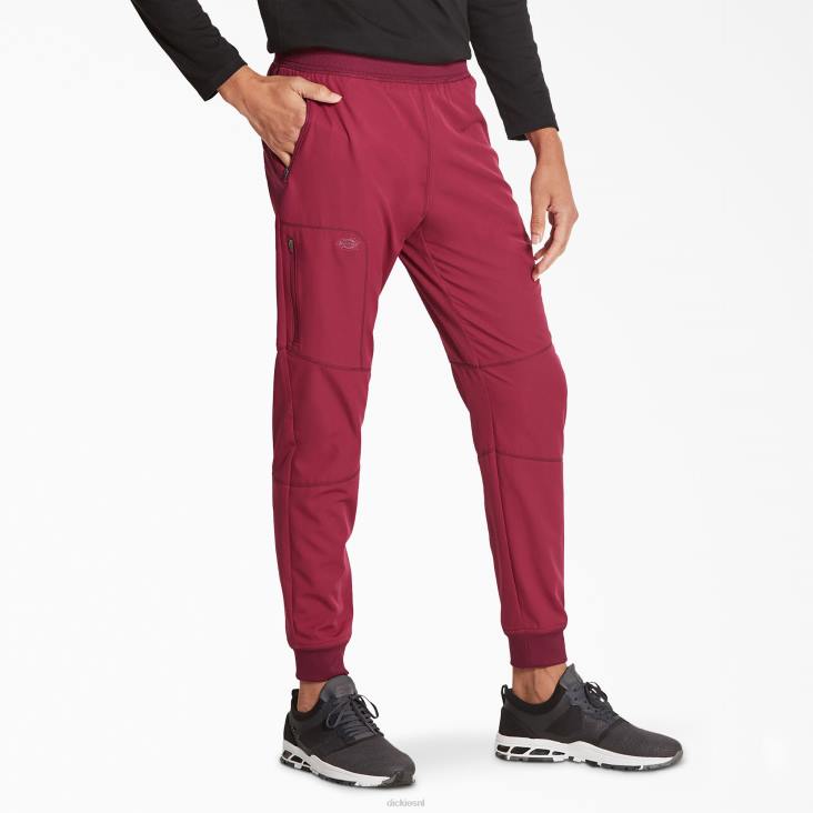 Heren Dickies dynamix joggingbroek met natuurlijke taille wijn (winnen) kleding 6F0X1399