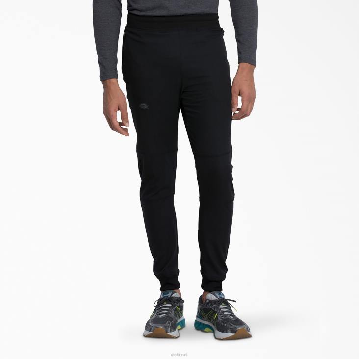 Heren Dickies dynamix joggingbroek met natuurlijke taille zwart (zwart) kleding 6F0X1393