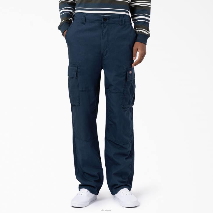 Heren Dickies eagle bend relaxed fit cargobroek met dubbele knie luchtmacht blauw (af) kleding 6F0X204