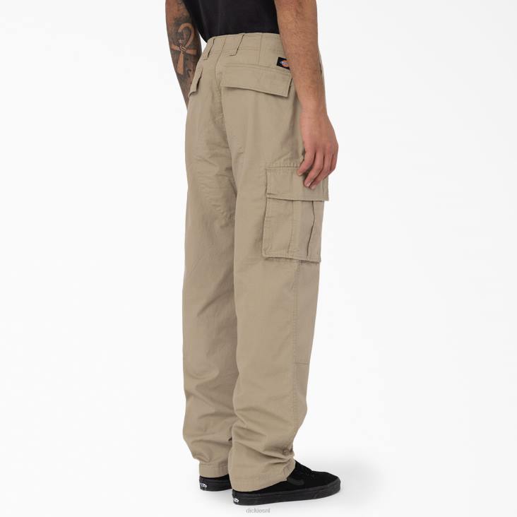 Heren Dickies eagle bend relaxed fit cargobroek met dubbele knie woestijnzand (ds) kleding 6F0X206