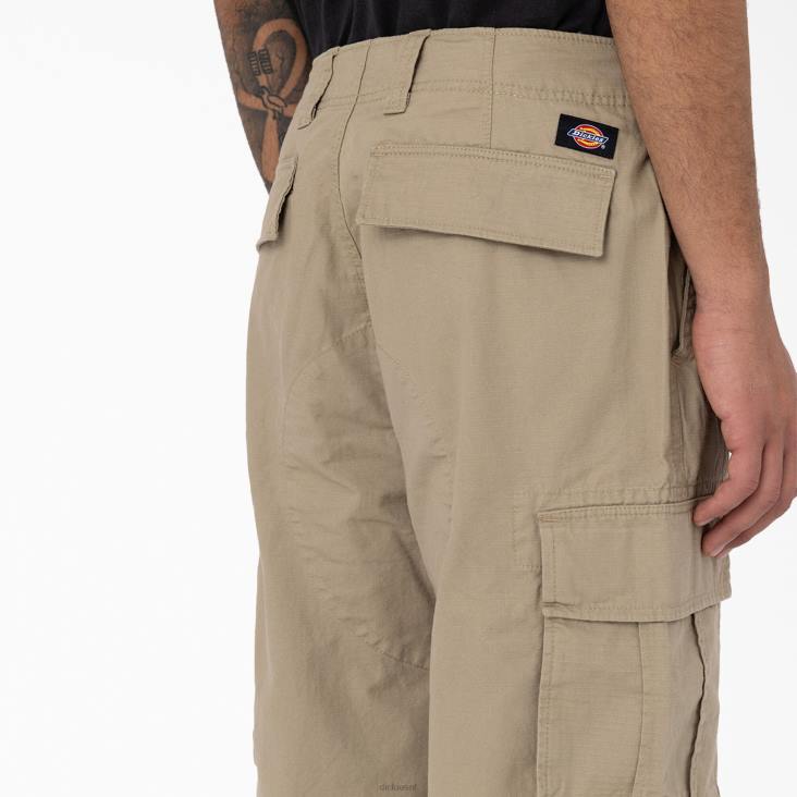 Heren Dickies eagle bend relaxed fit cargobroek met dubbele knie woestijnzand (ds) kleding 6F0X206