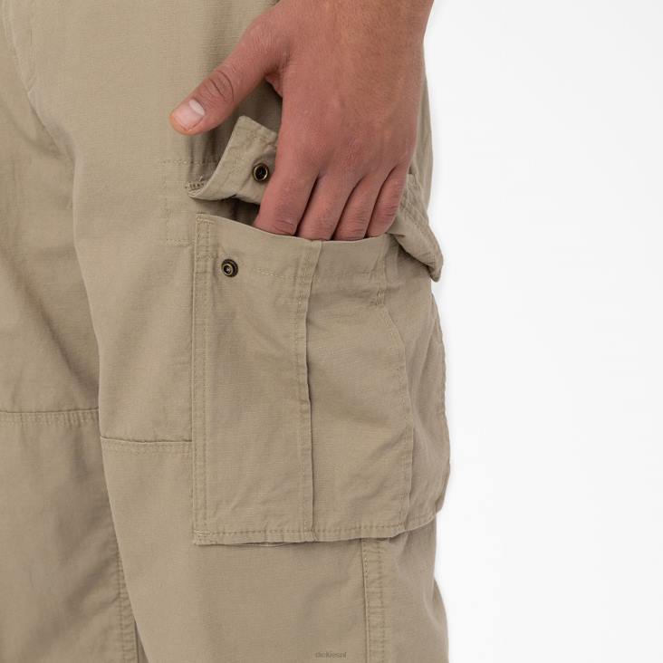 Heren Dickies eagle bend relaxed fit cargobroek met dubbele knie woestijnzand (ds) kleding 6F0X206