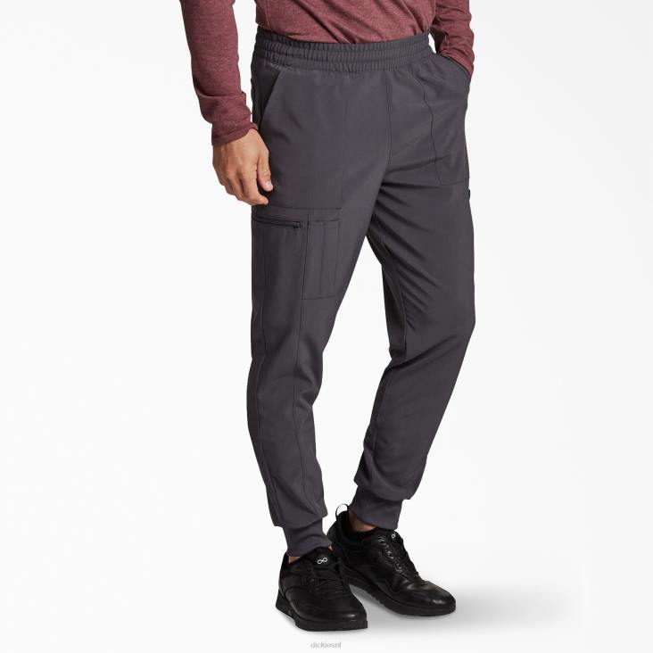 Heren Dickies eds essentials joggingbroek met halfhoge taille tin grijs (bank) kleding 6F0X1426