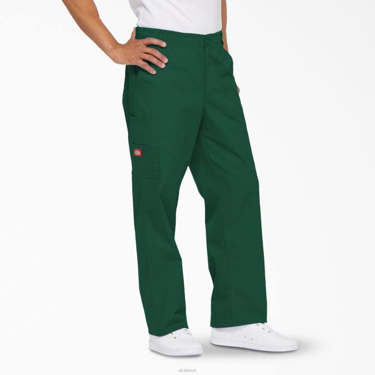 Heren Dickies eds kenmerkende cargo-scrubbroek jager groen (htr) kleding 6F0X1226