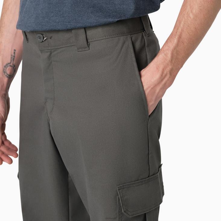 Heren Dickies flex regular fit cargobroek antracietgrijs (ch) kleding 6F0X34