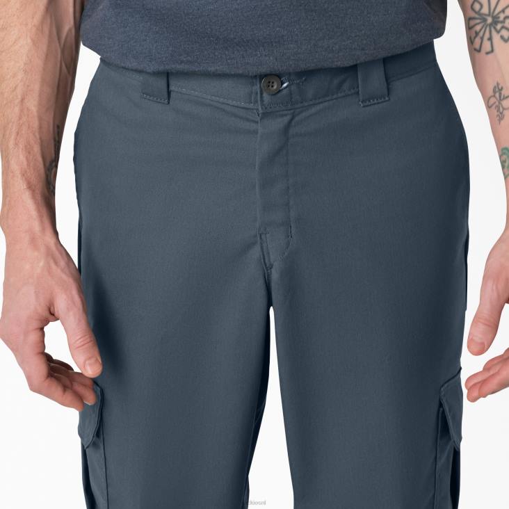 Heren Dickies flex regular fit cargobroek luchtmacht blauw (af) kleding 6F0X32