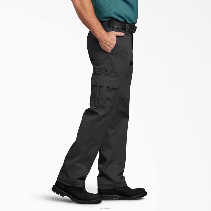 Heren Dickies flex regular fit cargobroek zwart (bk) kleding 6F0X33