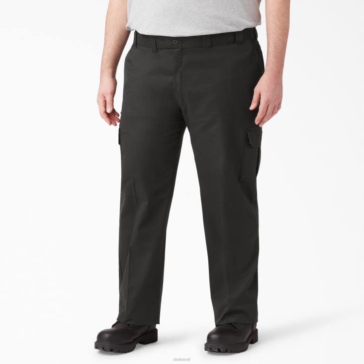Heren Dickies flex regular fit cargobroek zwart (bk) kleding 6F0X33