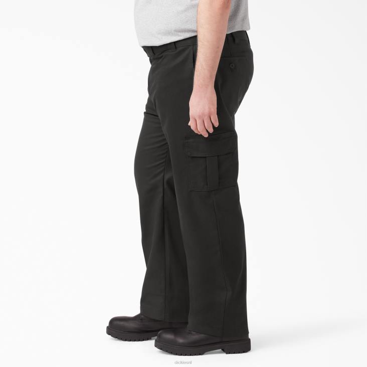Heren Dickies flex regular fit cargobroek zwart (bk) kleding 6F0X33