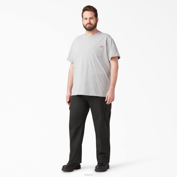 Heren Dickies flex regular fit cargobroek zwart (bk) kleding 6F0X33
