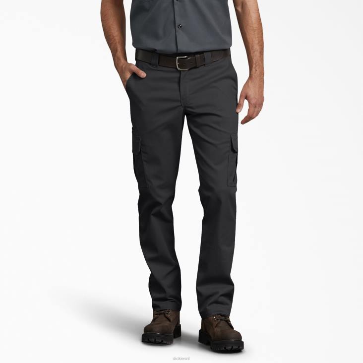 Heren Dickies slimfit cargobroek zwart (bk) kleding 6F0X73