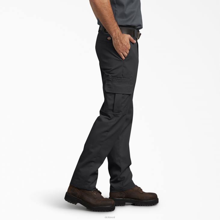 Heren Dickies slimfit cargobroek zwart (bk) kleding 6F0X73
