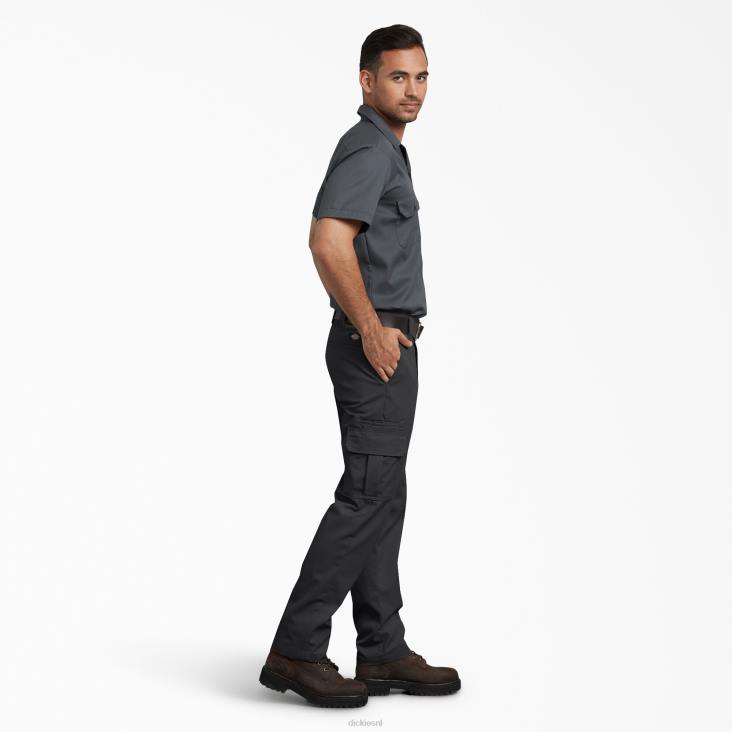 Heren Dickies slimfit cargobroek zwart (bk) kleding 6F0X73