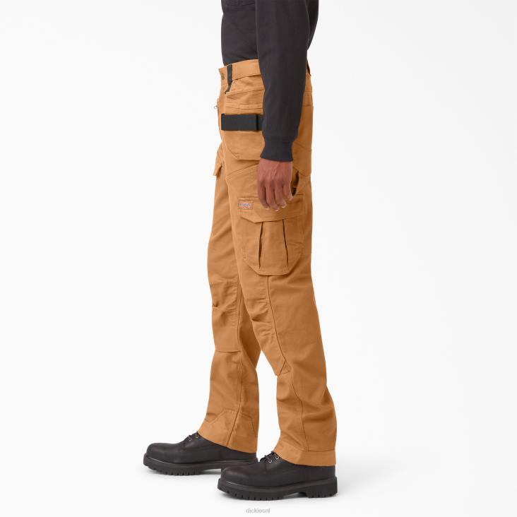 Heren Dickies temp-iq 365 tech eendenbroek gespoelde bruine eend (rbd) kleding 6F0X241