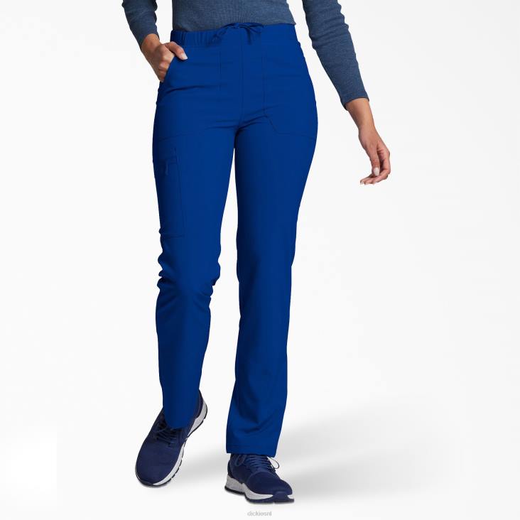 Heren Dickies unisex eds essentials scrubbroek met natuurlijke taille en taps toelopende pijpen melkwegblauw (gbl) kleding 6F0X1417