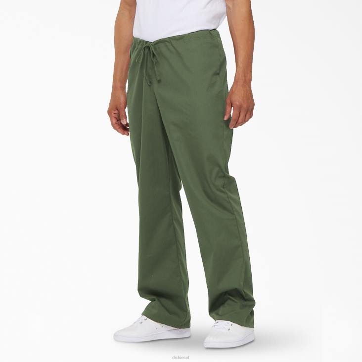 Heren Dickies unisex eds signature scrubbroek olijfgroen (oli) kleding 6F0X1318