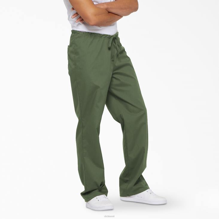 Heren Dickies unisex eds signature scrubbroek olijfgroen (oli) kleding 6F0X1318
