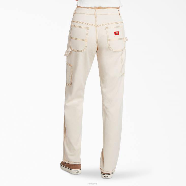kinderen Dickies relaxte timmermansbroek voor junioren naturel beige (nt) kleding 6F0X1882
