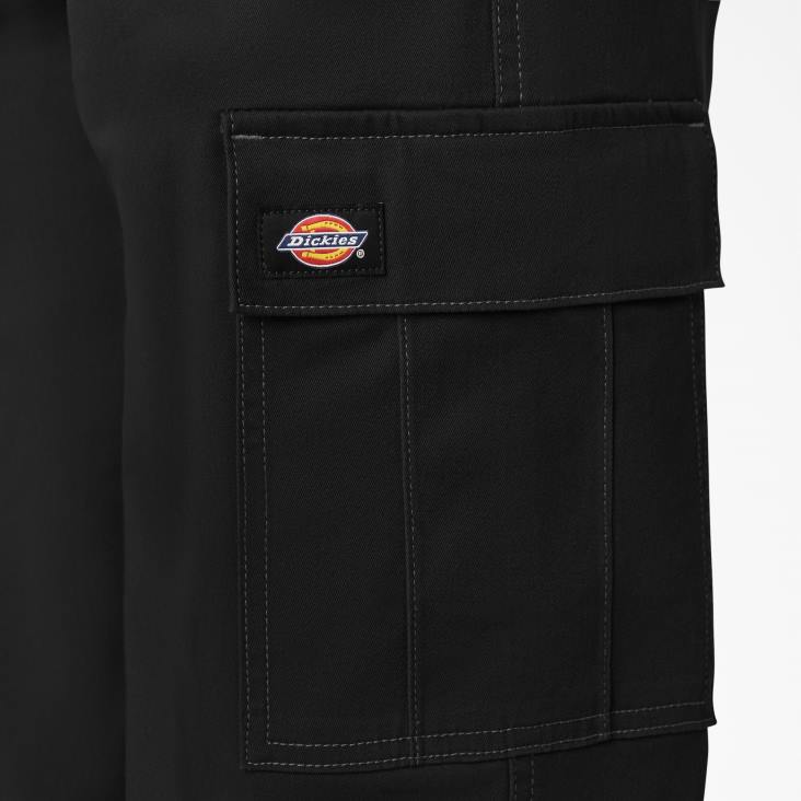 vrouwen Dickies Cropped cargobroek met contrasterend stiksel normaal kleding 6F0X1804