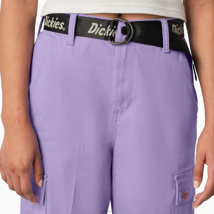 vrouwen Dickies Cropped cargobroek met contrasterend stiksel normaal kleding 6F0X1806