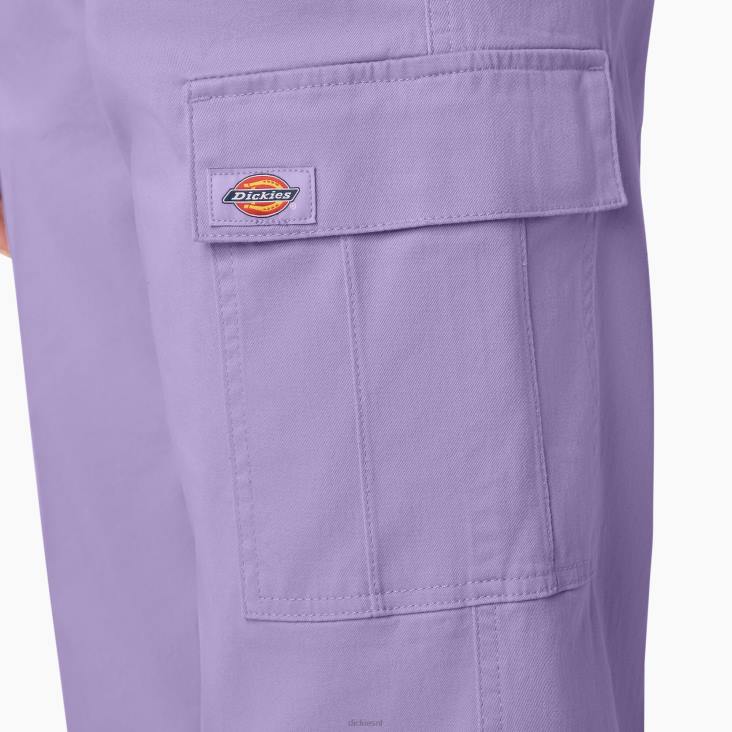 vrouwen Dickies Cropped cargobroek met contrasterend stiksel normaal kleding 6F0X1806