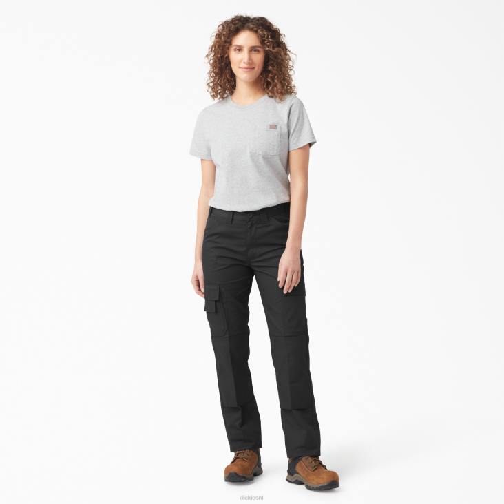 vrouwen Dickies alledaagse flexibele cargobroek normaal kleding 6F0X1773
