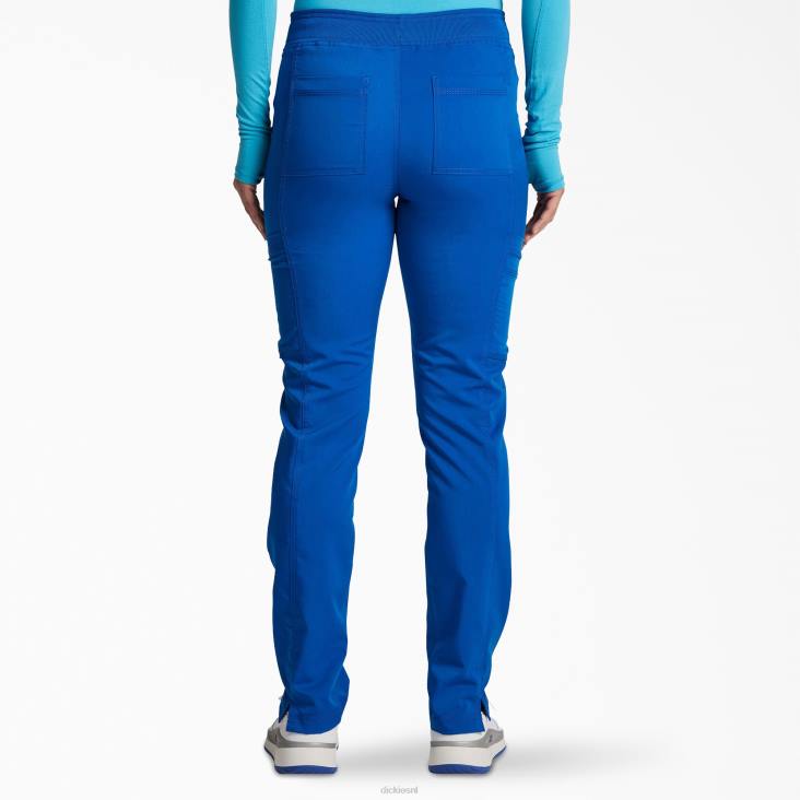 vrouwen Dickies balance tapered leg cargo scrubbroek koningsblauw (rb) kleding 6F0X2560