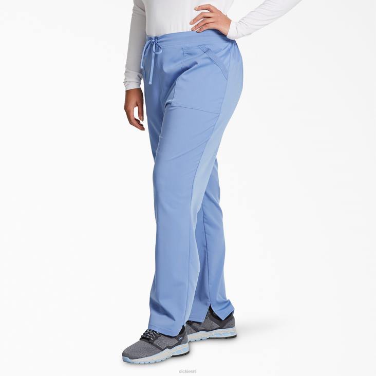 vrouwen Dickies balance taps toelopende broekspijpen met trekkoord plafond blauw (cbl) kleding 6F0X2608