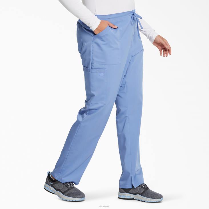 vrouwen Dickies balance taps toelopende broekspijpen met trekkoord plafond blauw (cbl) kleding 6F0X2608
