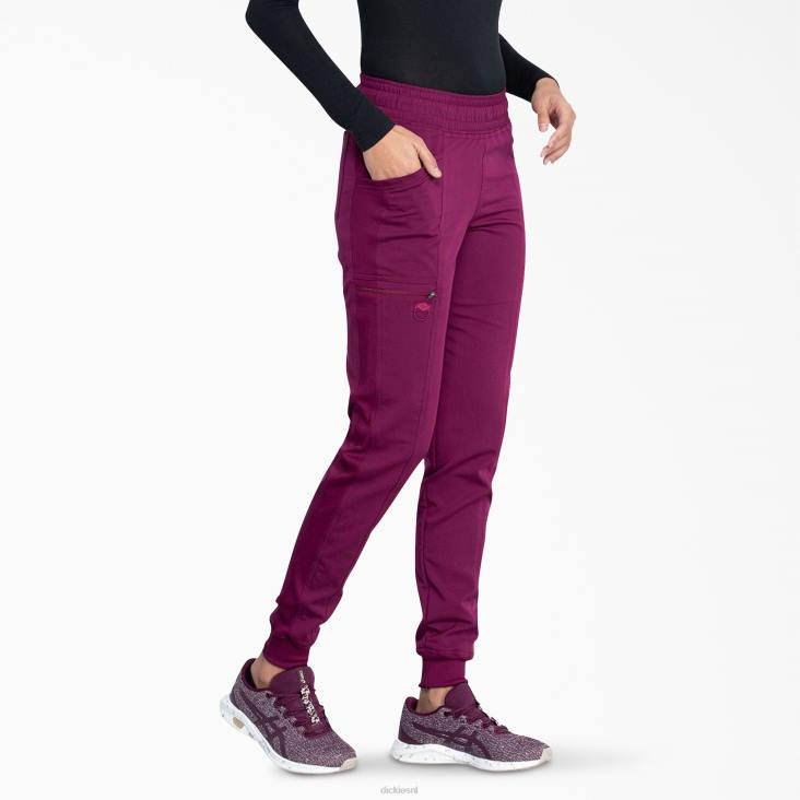 vrouwen Dickies balans jogger scrub broek wijn (winnen) kleding 6F0X2489