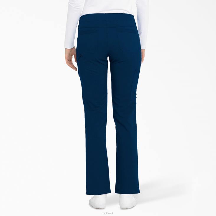 vrouwen Dickies balans taps toelopende been scrub broek marineblauw (nvy) kleding 6F0X2552