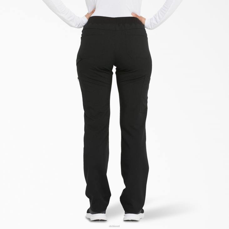 vrouwen Dickies balans taps toelopende been scrub broek zwart (zwart) kleding 6F0X2544