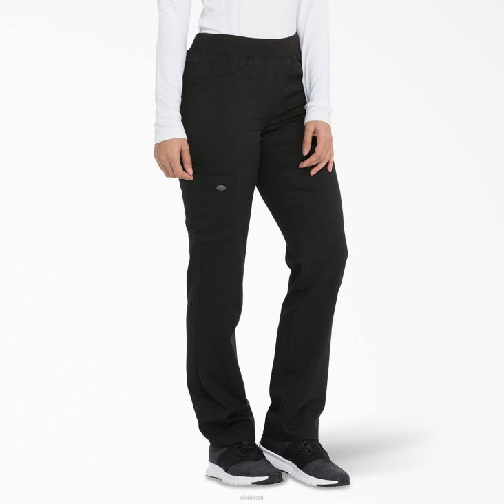 vrouwen Dickies balans taps toelopende been scrub broek zwart (zwart) kleding 6F0X2544