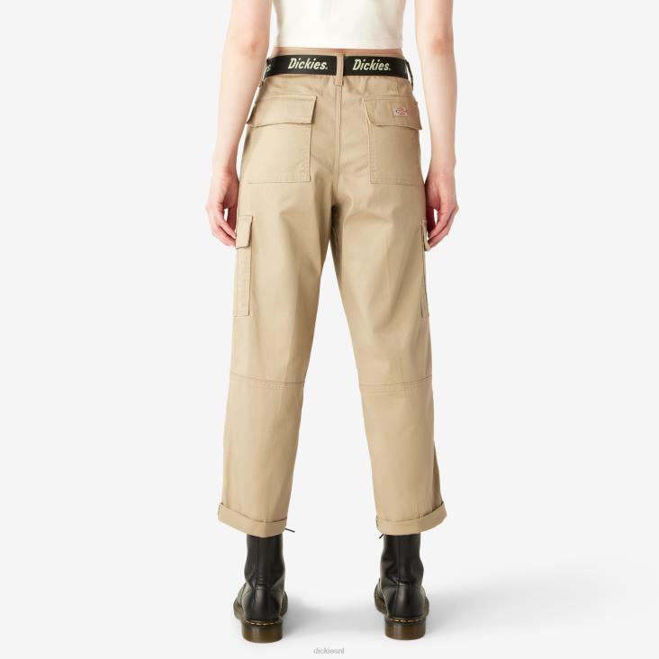 vrouwen Dickies cropped cargobroek normaal kleding 6F0X1702