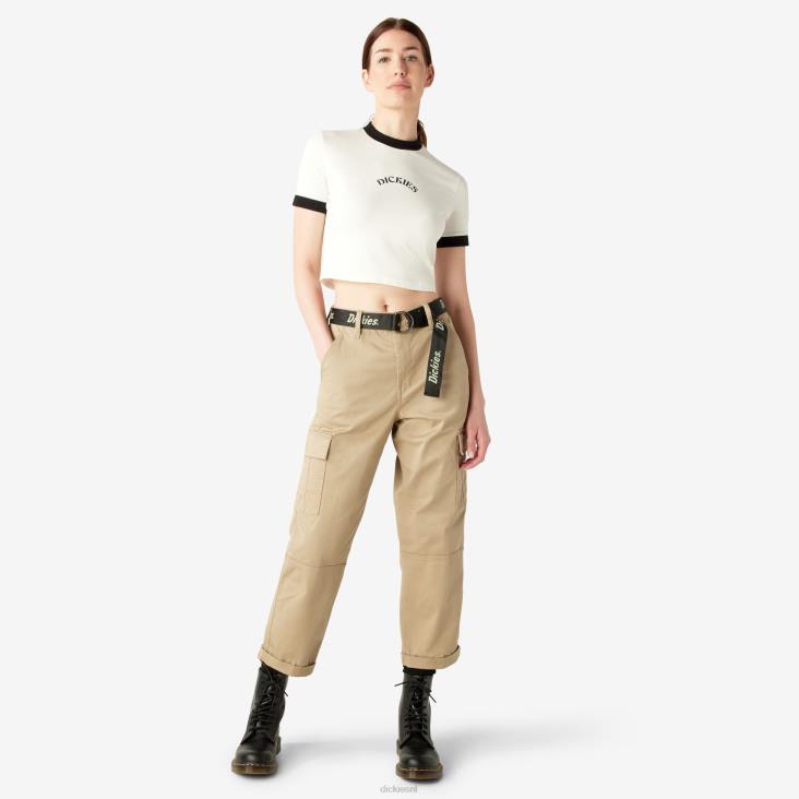 vrouwen Dickies cropped cargobroek normaal kleding 6F0X1702
