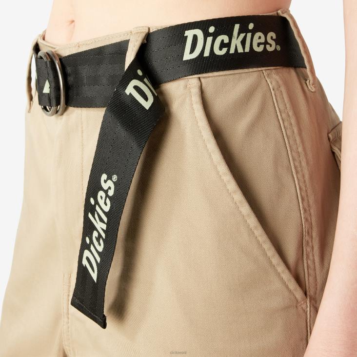 vrouwen Dickies cropped cargobroek normaal kleding 6F0X1702