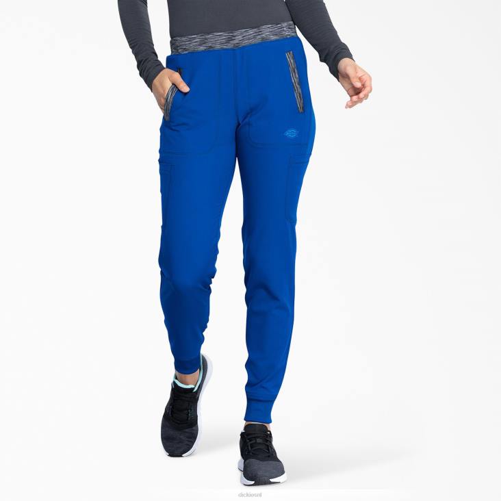 vrouwen Dickies dynamix jogger scrubbroek koningsblauw (rb) kleding 6F0X2590