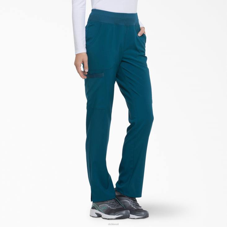 vrouwen Dickies eds essentials cargobroek met taps toelopende pijpen caribisch blauw (crb) kleding 6F0X2492
