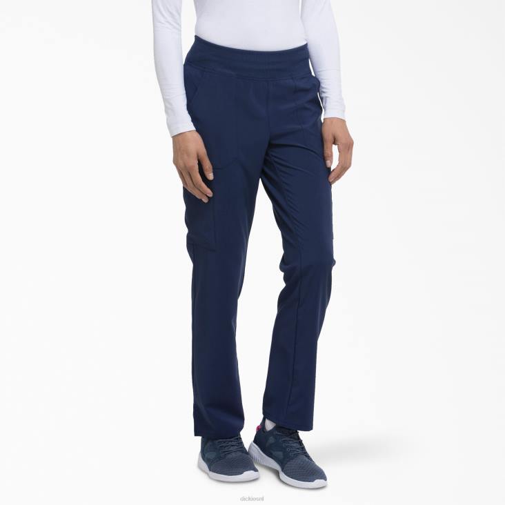 vrouwen Dickies eds essentials cargobroek met taps toelopende pijpen marineblauw (nyps) kleding 6F0X2504