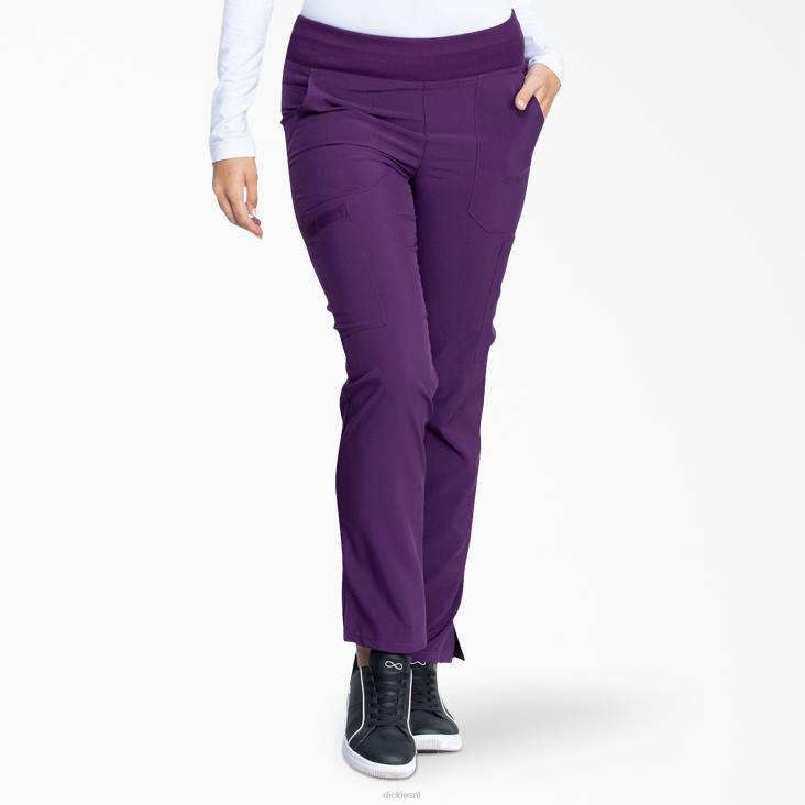 vrouwen Dickies eds essentials cargobroek met taps toelopende pijpen paarse aubergine (ei) kleding 6F0X2496